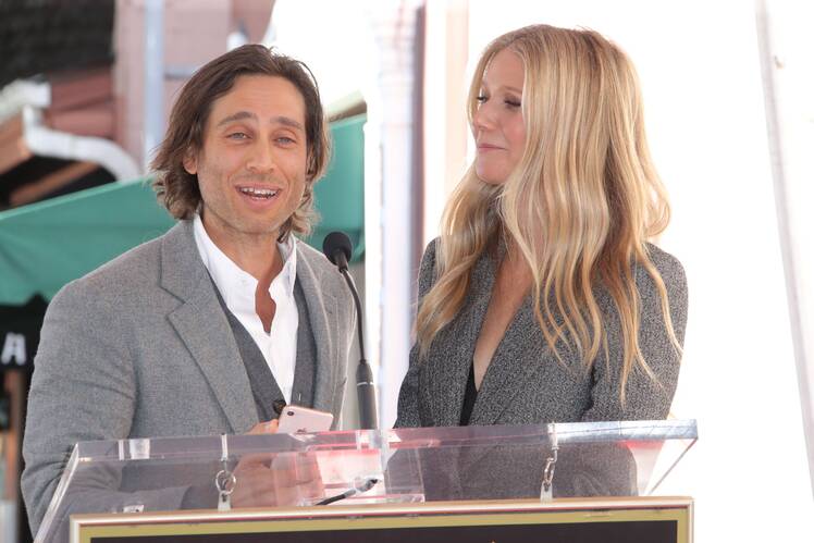 Brad Falchuk and Gwyneth Paltrow
