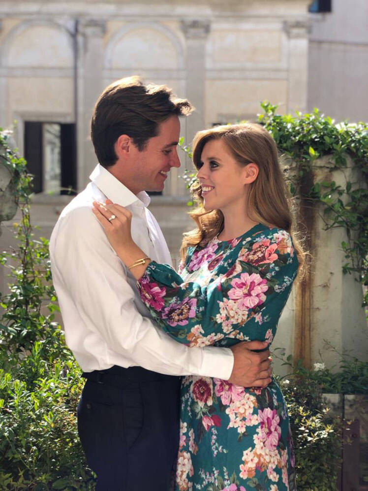 Princess Beatrice AND Mr Edoardo Mapelli Mozzi