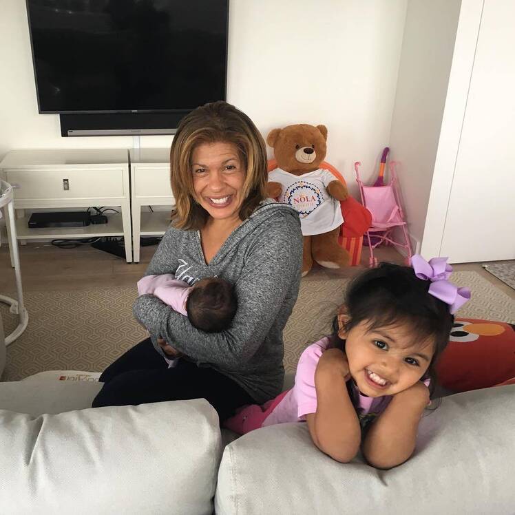 Hoda Kotb and her kids