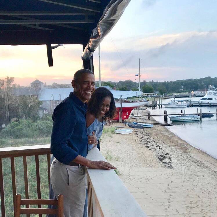 Barack Obama and Michelle Obama