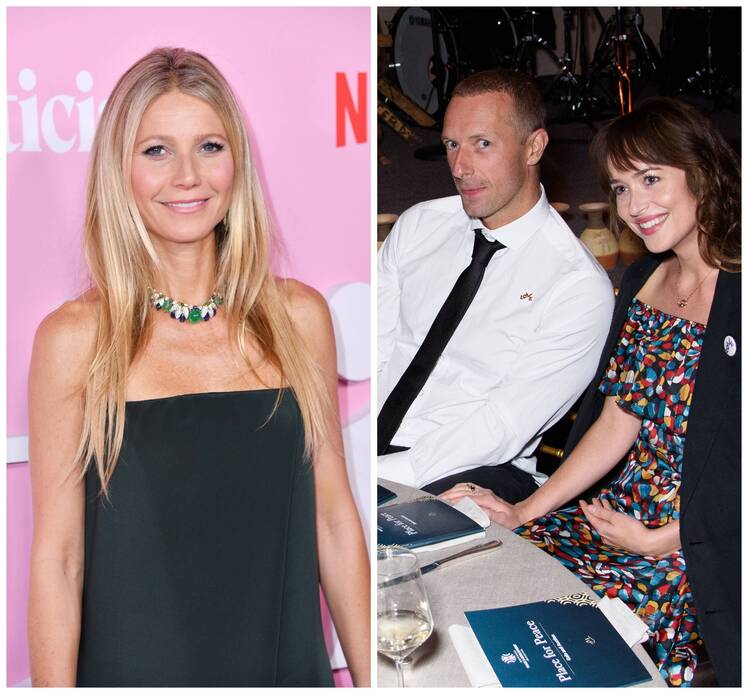 Gwyneth Paltrow Dakota Johhson Chris Martin