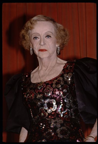 Bette Davis az 1986-os Golden Globe-gálán