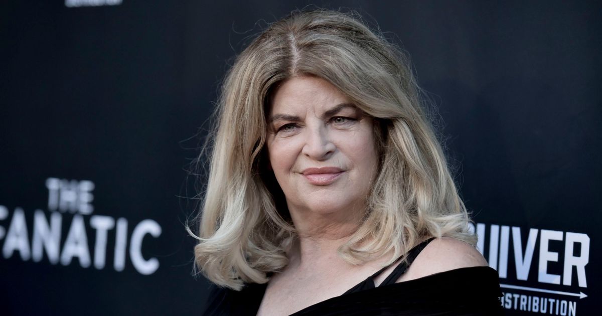 Kirstie Alley Gifts Flowers To Herself For Quitting Drugs