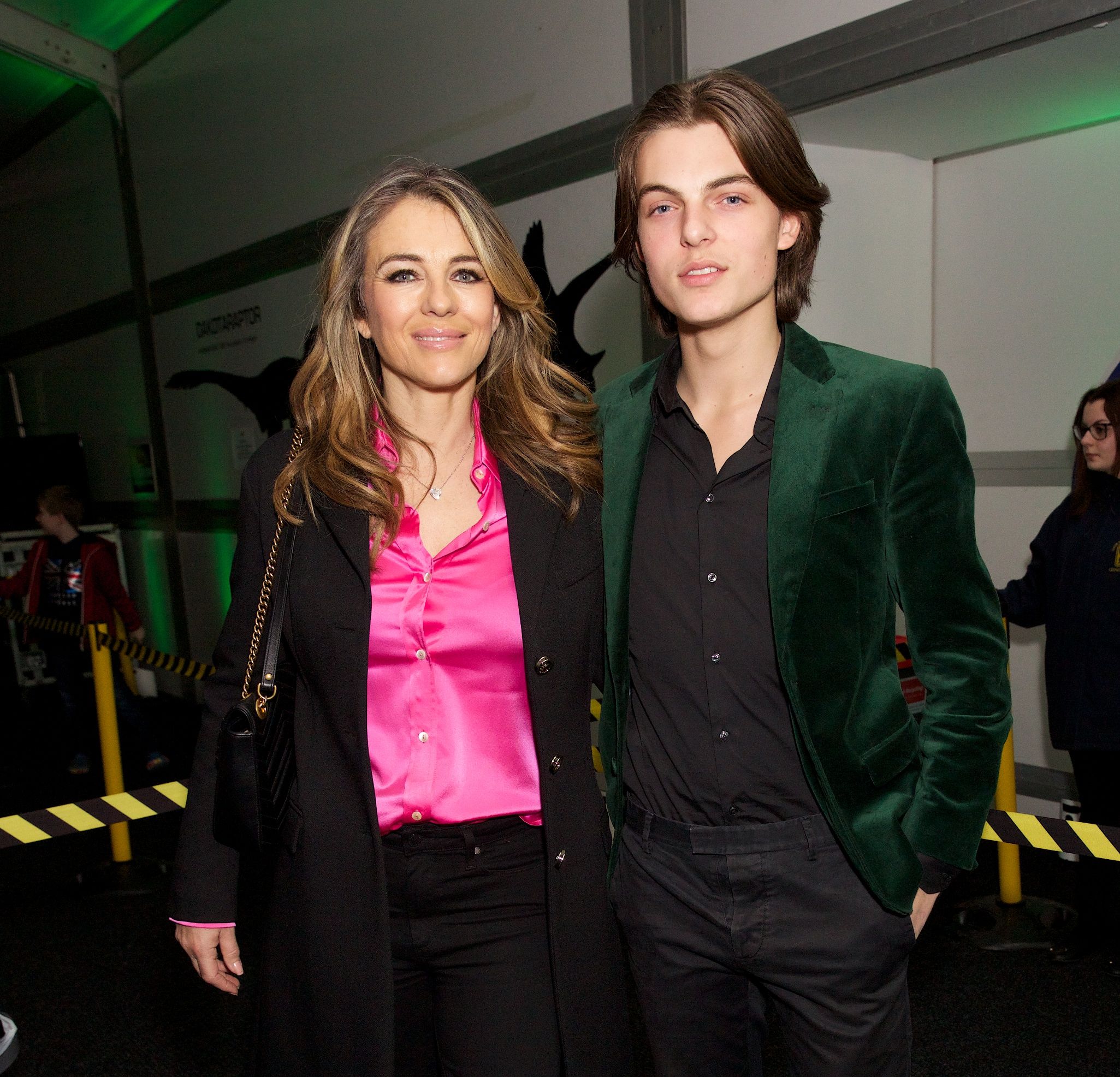 Elizabeth Hurley Reveals She Doesn't Regret Taking Eight Years off to Raise  Son Damian