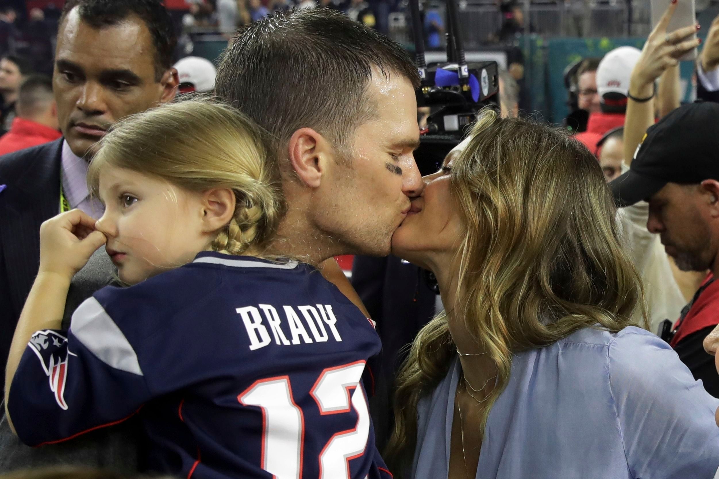 Gisele Bundchen and Tom Brady's Sweetest Game Day Moments