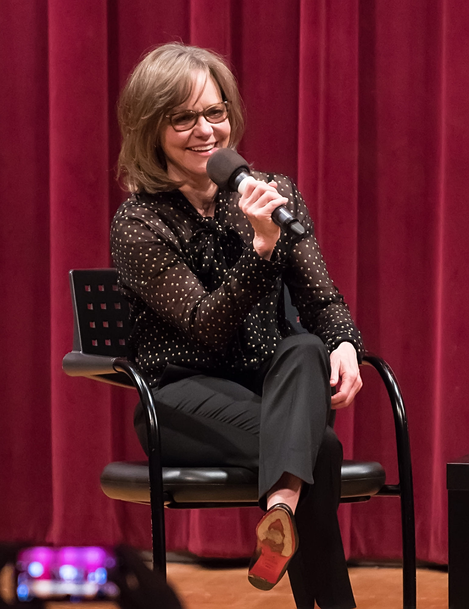 Sally Field Is All Smiles Promoting New Book 'In Pieces': Photos