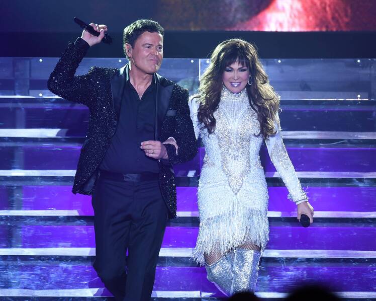 Donny and Marie Osmond in concert, Hollywood, Florida, USA - 28 Jun 2018