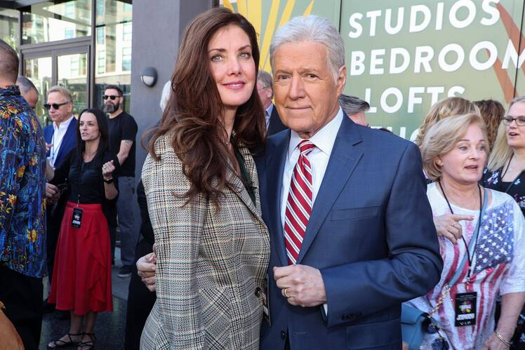 Alex Trebek and Jean Currivan Trebek