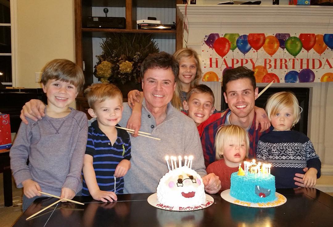 Donny Osmond S Cutest Family Photos Kids Grandkids And More   Donny Osmond Kids 