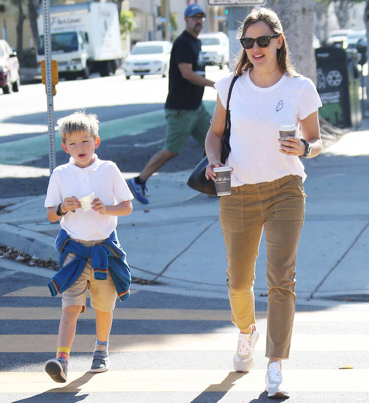 Jennifer Garner and Son Samuel