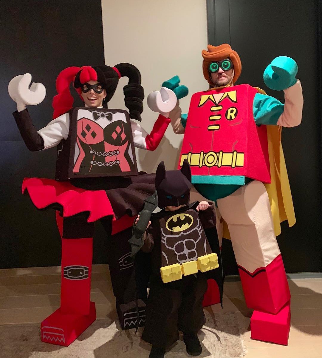 Justin Timberlake, Jessica Biel and Silas dress as Toy Story characters for  Halloween