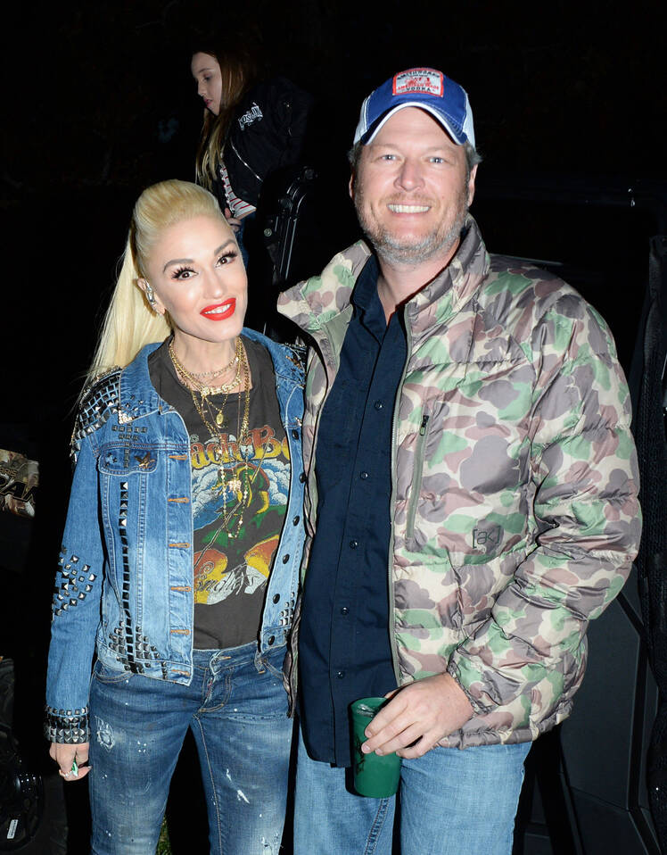 Blake Shelton and Gwen Stefani