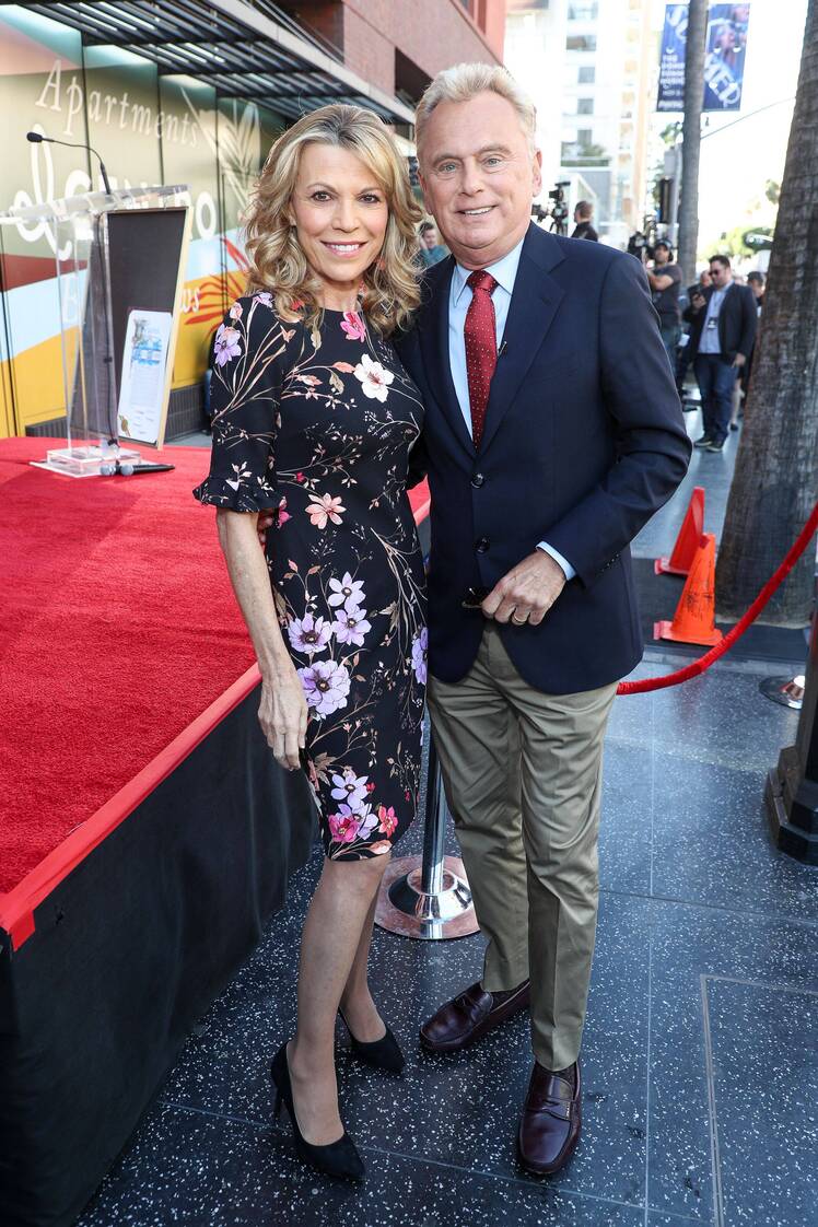 Vanna White Pat Sajak