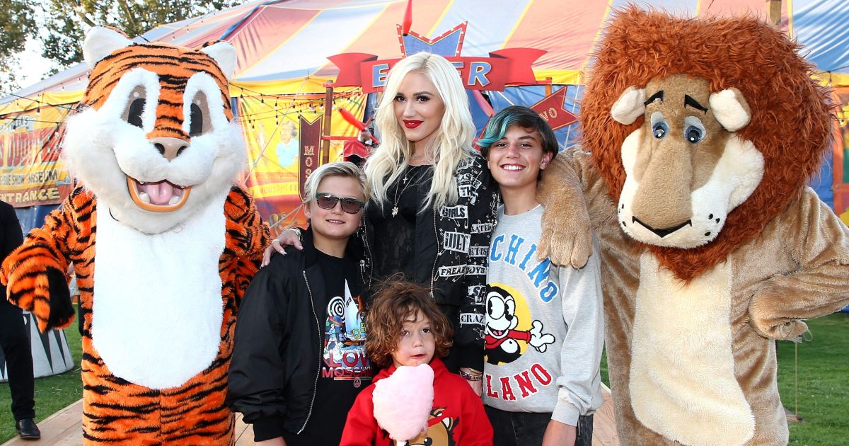 Gwen Stefani Kids Meet and Get to Know the Singer's 3 Sons