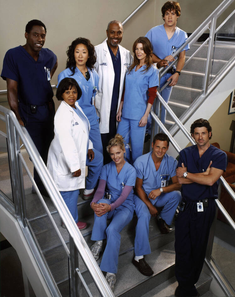 Grey's Anatomy Season 1 Original Cast
