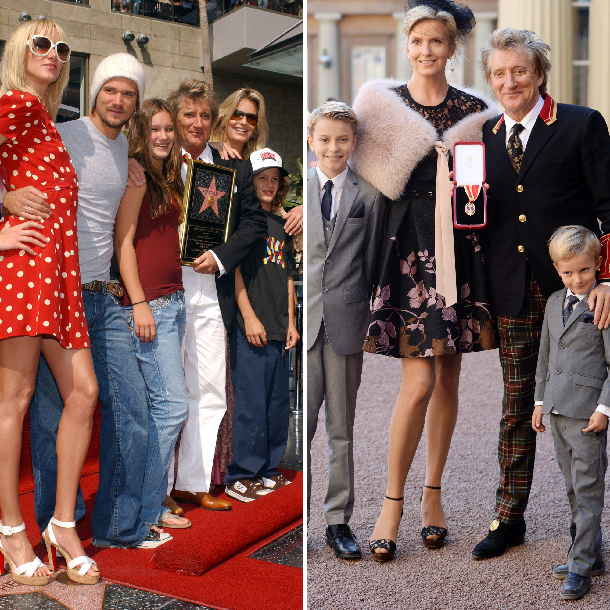 Rod Stewart S Kids Meet His Children And Blended Family