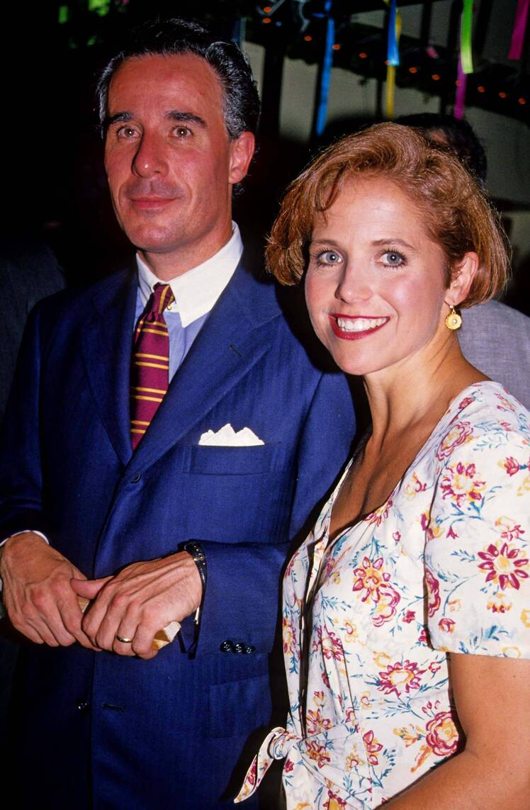 Katie Couric and Jay Monahan 1994