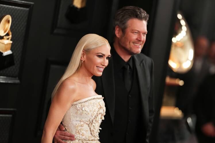 Gwen Stefani and Blake Shelton