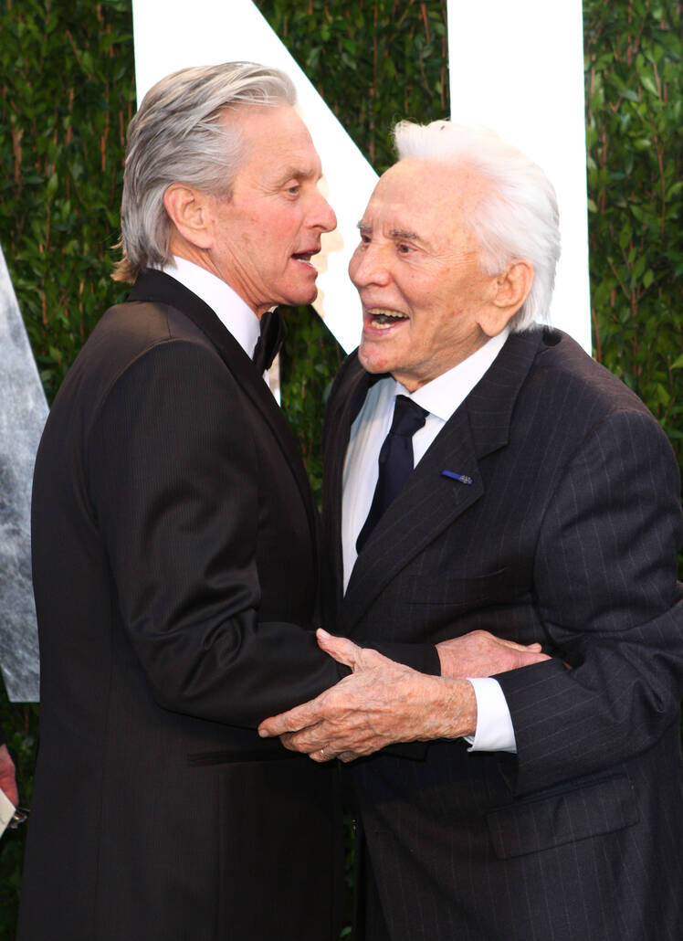 Kirk Douglas Michael Douglas