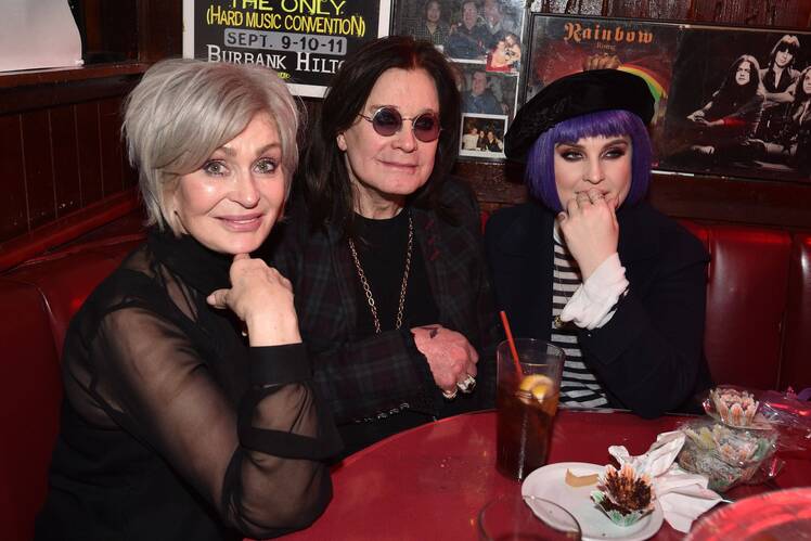 Sharon Osbourne Kelly Osbourne Ozzy Osbourne