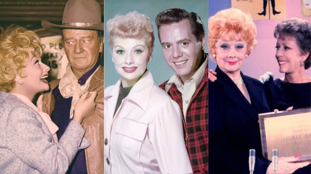 'I Love Lucy' Star Lucille Ball and Her Celebrity Friends