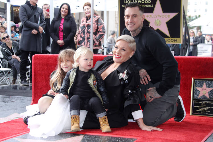 Pink honored with a star on the Hollywood Walk of Fame, Los Angeles, USA - 05 Feb 2019