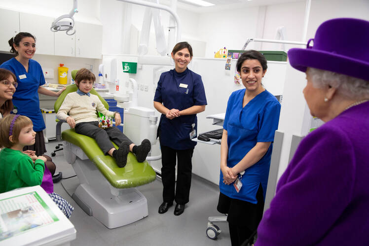 Queen Elizabeth II opens the Royal National ENT and Eastman Hospitals, London, UK - 19 Feb 2020