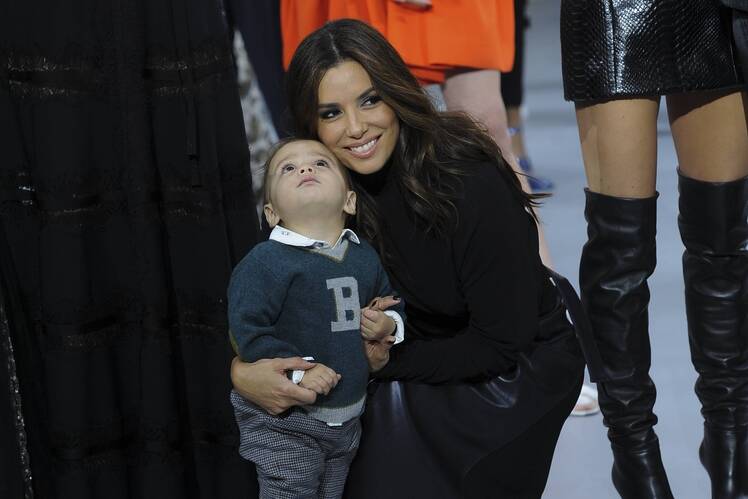 Eva Longoria and son