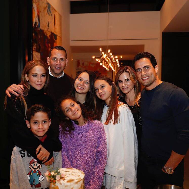 Jennifer Lopez's family
