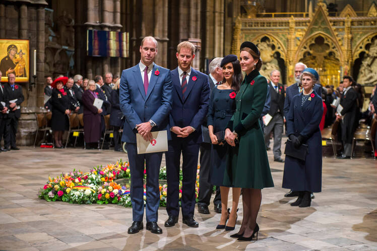 National Service to mark the Centenary of the Armistice, Westminster Abbey, London, UK - 11 Nov 2018