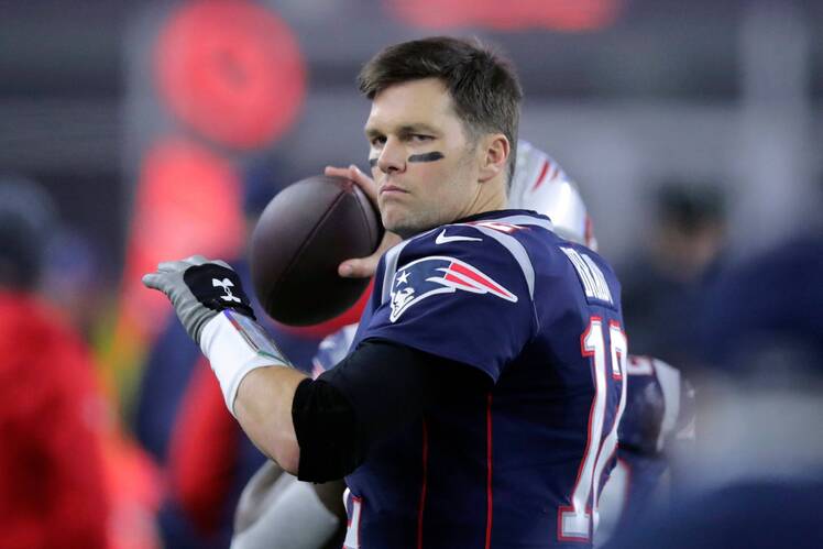 Titans Patriots Football, Foxborough, USA - 04 Jan 2020