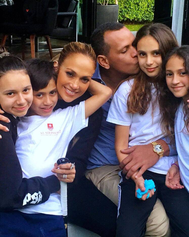 JENNIFER LOPEZ ALEX RODRIGUEZ KIDS