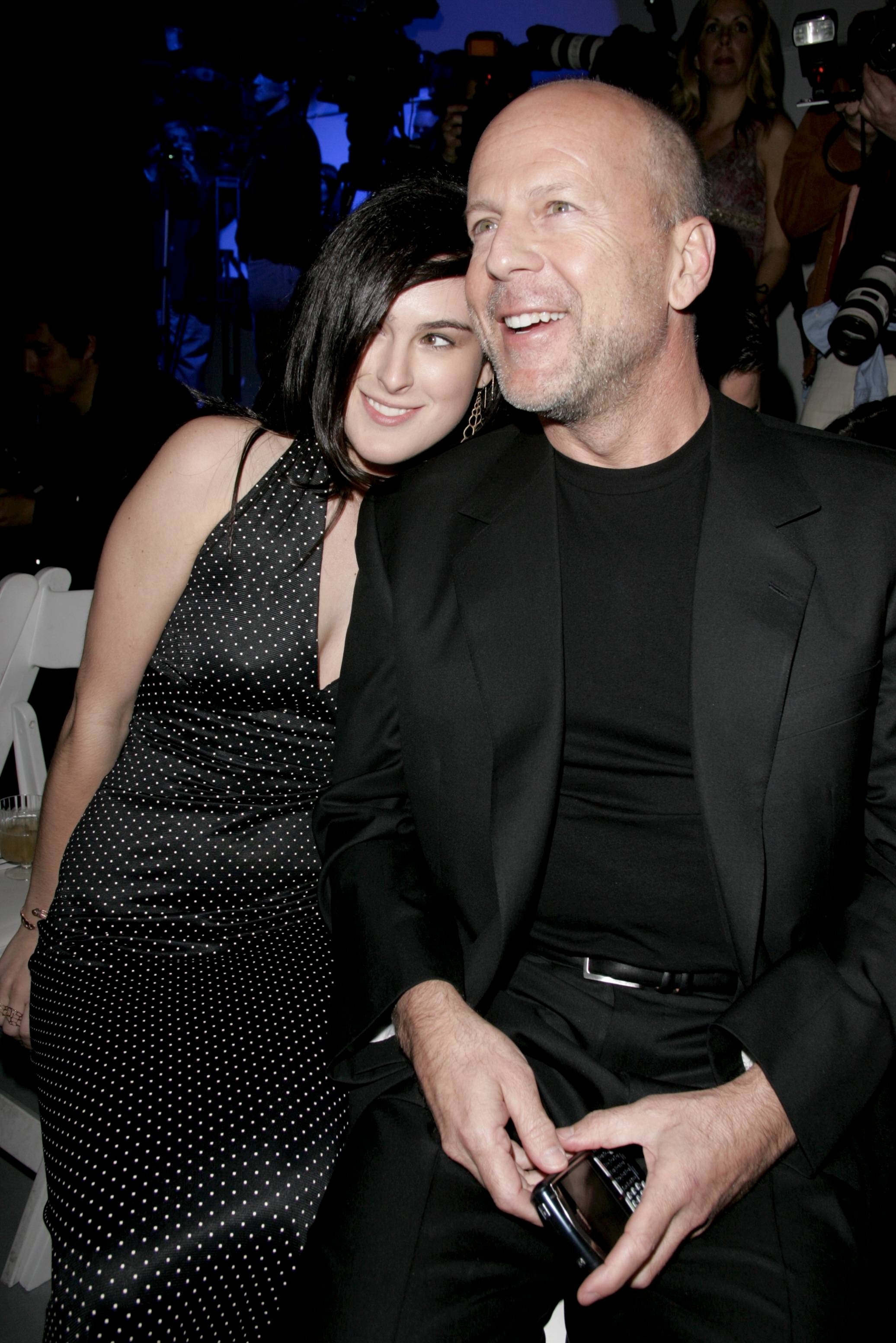 Rumer Willis Shares Photo With Dad Bruce Willis On Die Hard Set