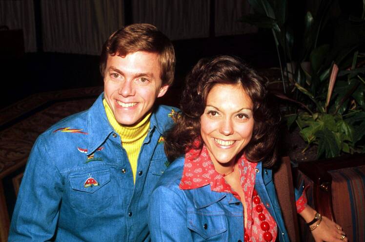 Karen Carpenter and her brother Richard