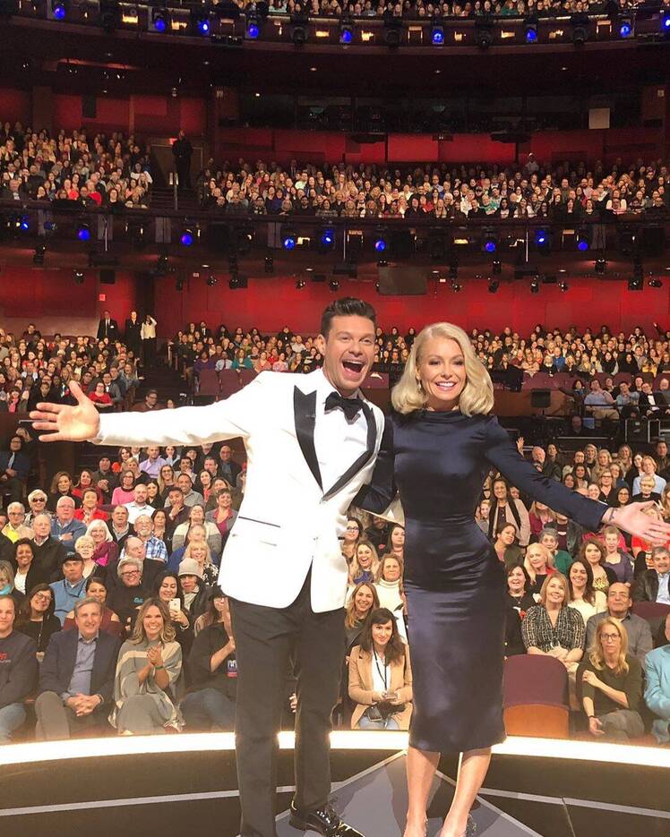 Kelly Ripa and Ryan Seacrest