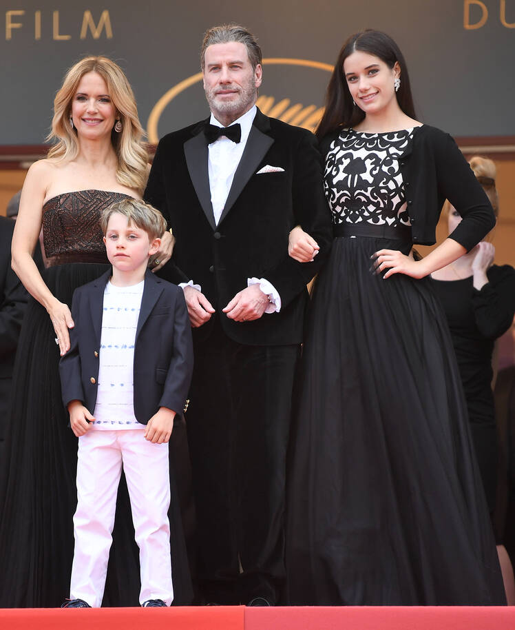 John Travolta Kelly Preston Kids