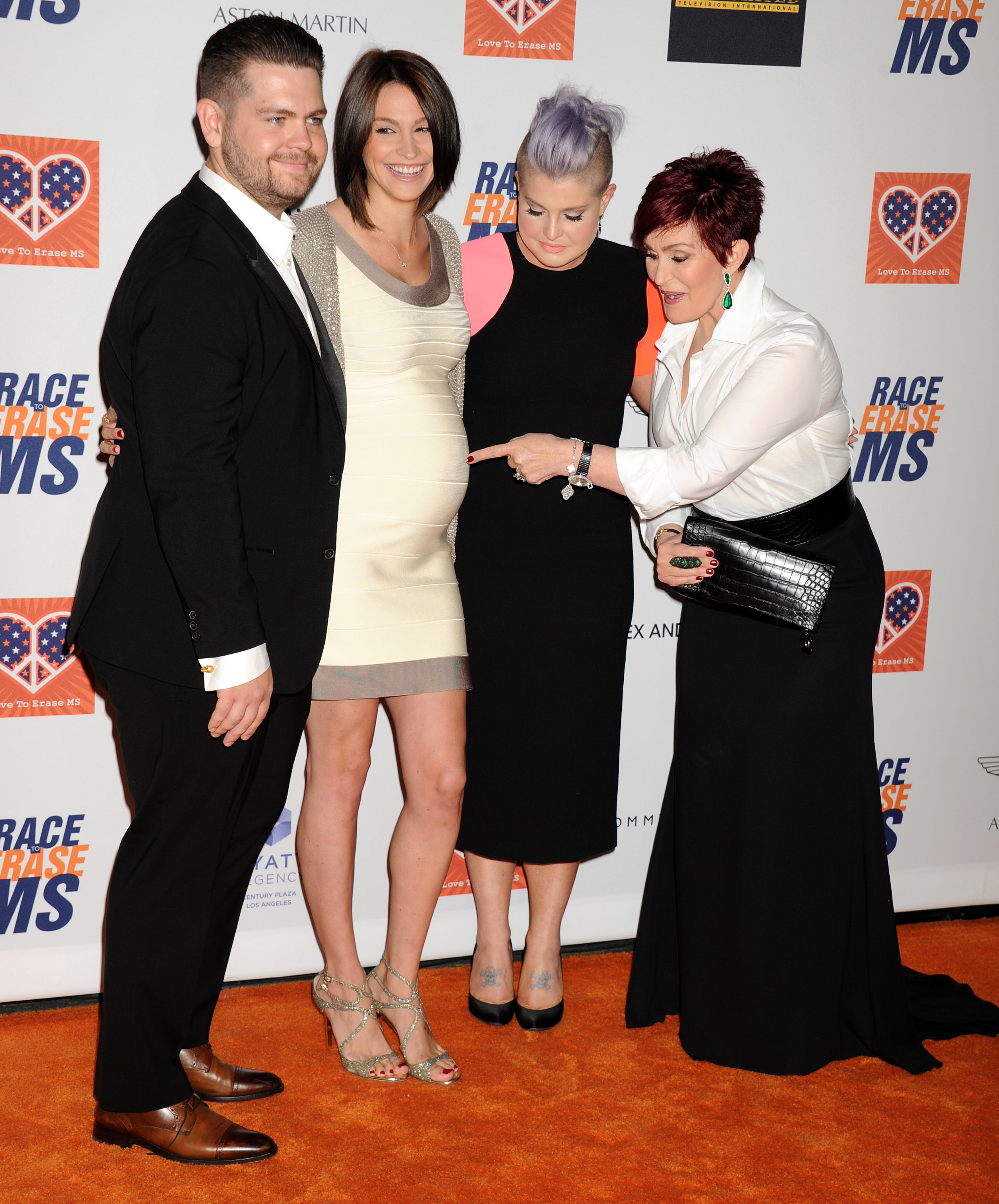 Sharon Osbourne's Cutest Photos With Kids Aimee, Kelly and Jack