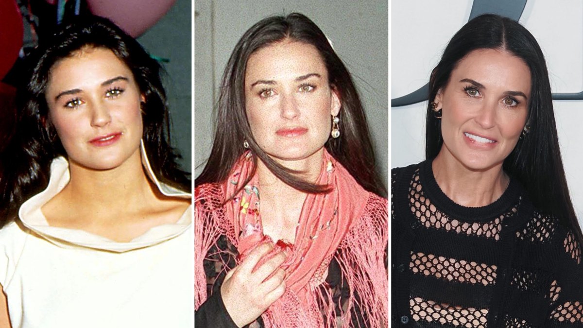 Demi Moore Young vs. Now: See Her Transformation in Photos
