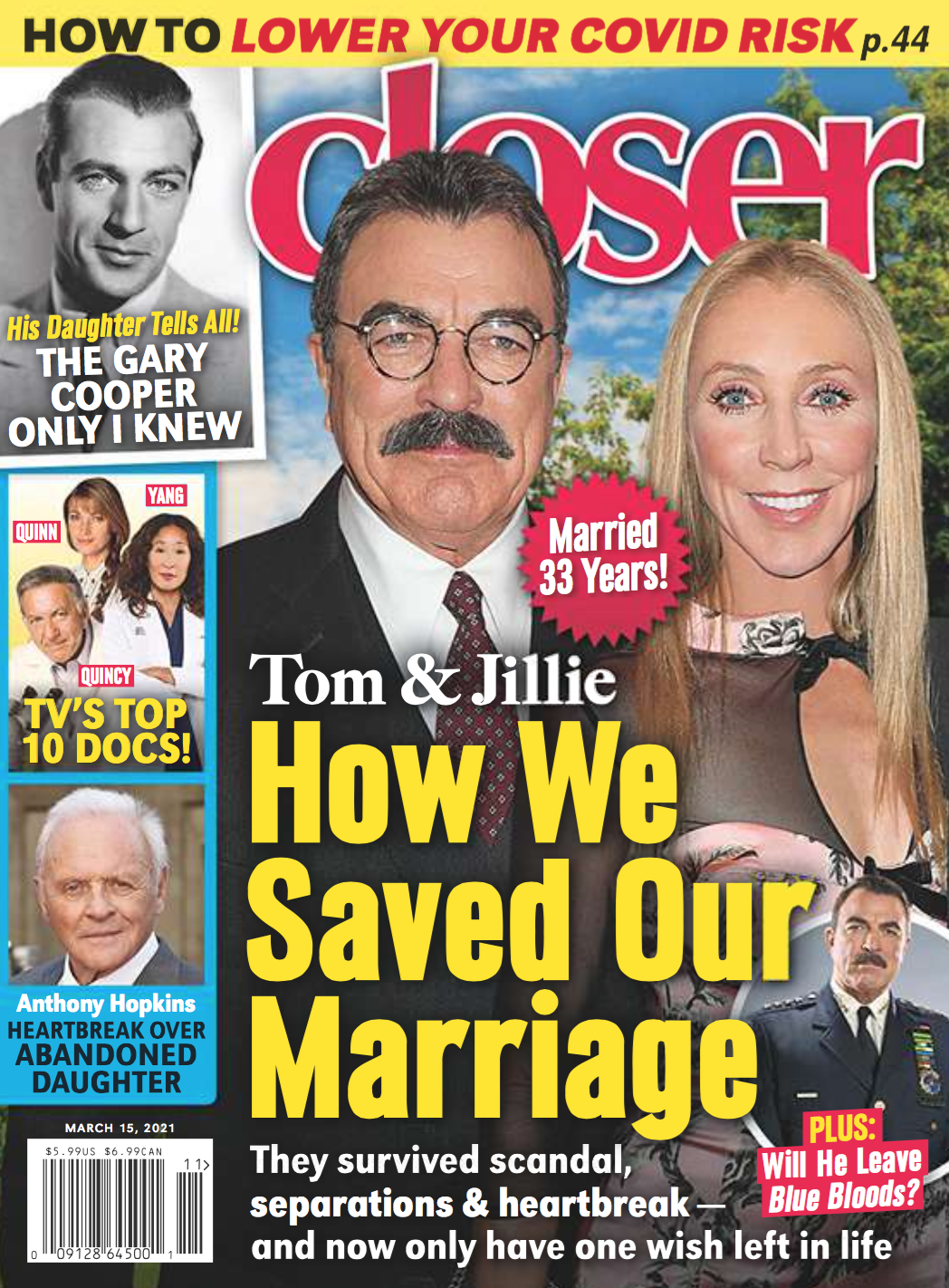 Tom Selleck and Wife Jillie Mack's 'Romantic' Love Story | Closer Weekly