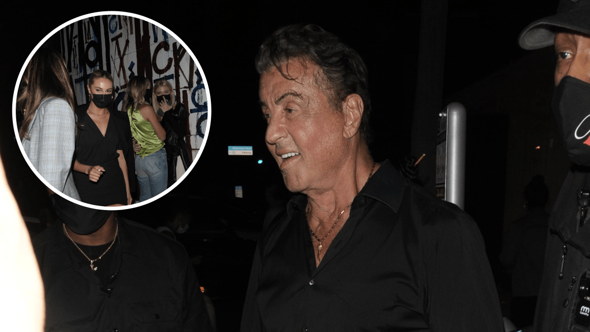 Sylvester Stallone, Wife Jennifer and Kids Enjoy Outing ...