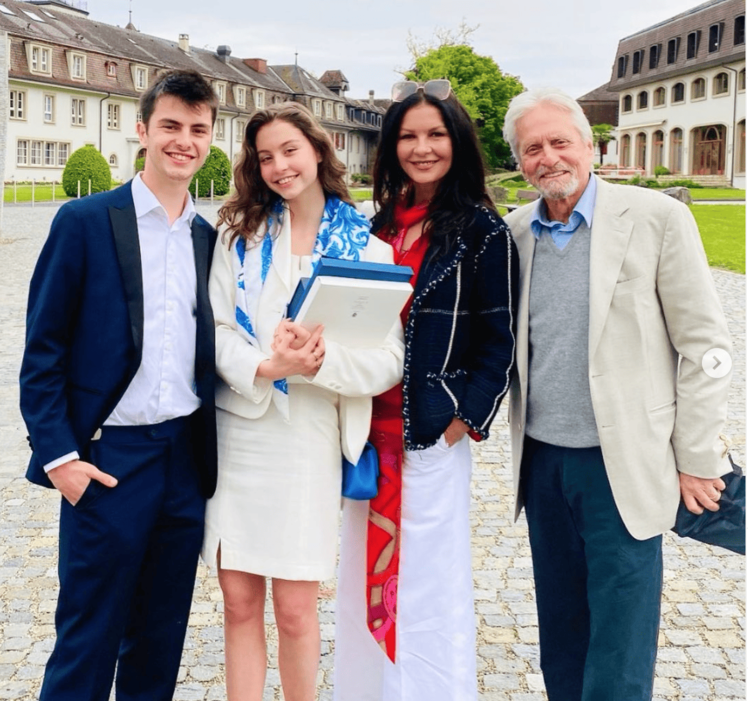 Michael Douglas Mistaken For Daughter's Grandpa At Graduation