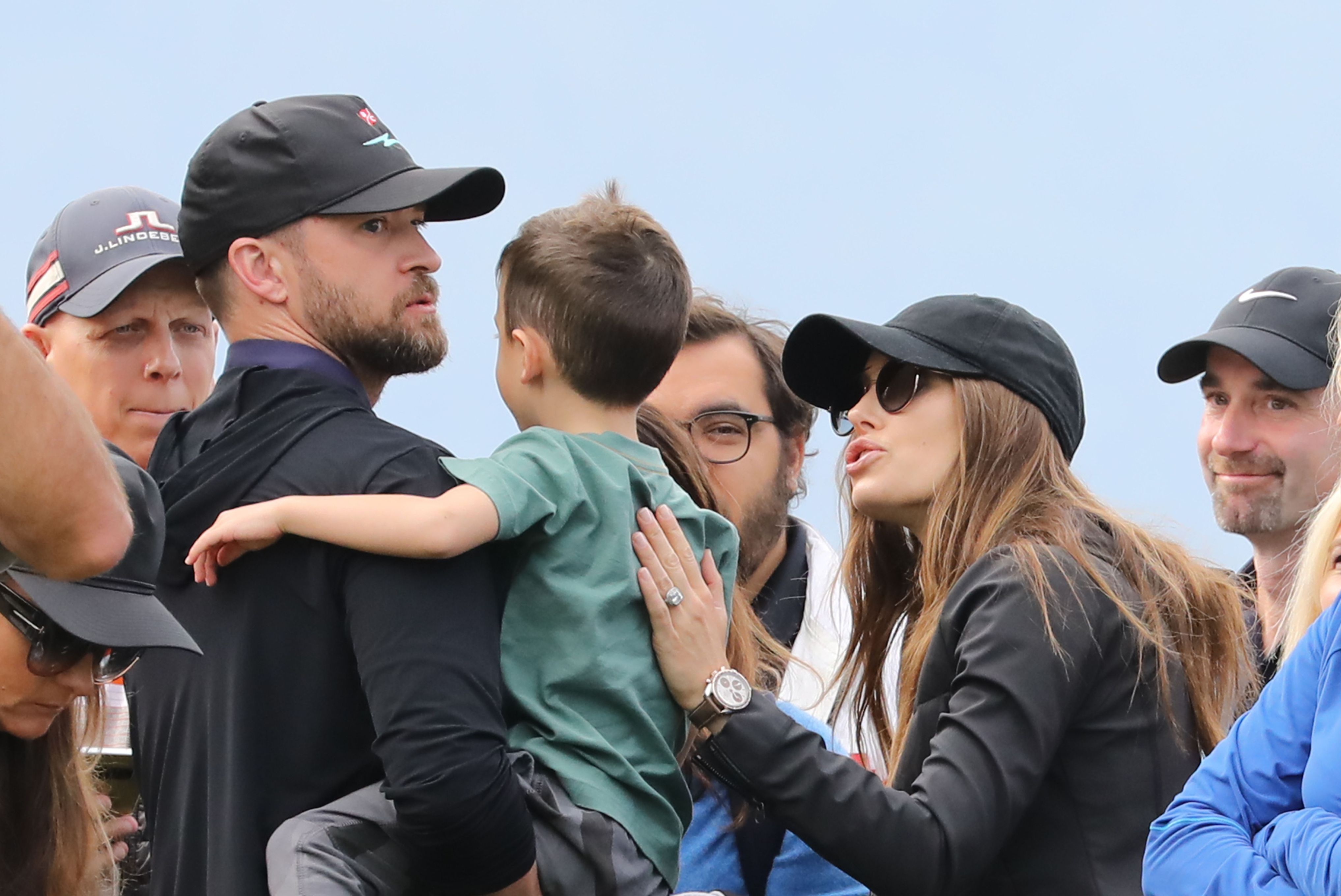 Justin Timberlake shares first two photos of youngest son Phineas, 11  months, on Father's Day