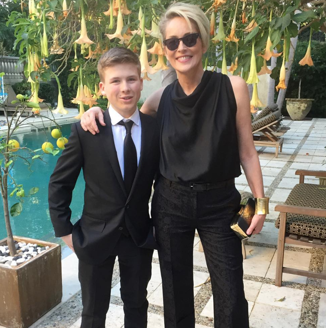 Sharon Stone's Children: Photos of Sons Roan, Laird, Quinn