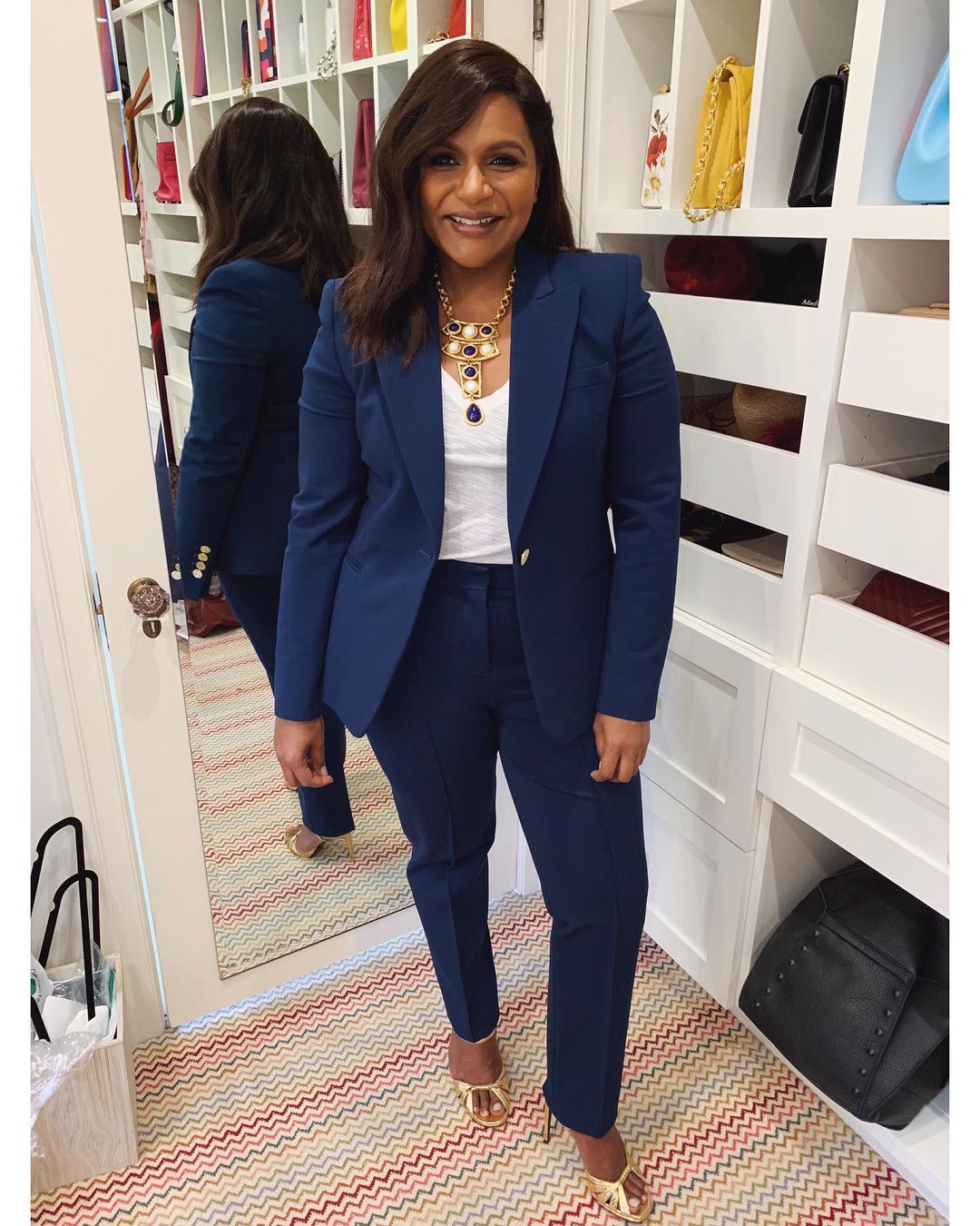 Mindy Kaling Has Joined the Hermes Birkin Club - PurseBlog