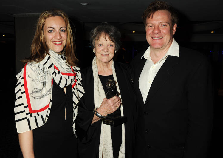 maggie smith son