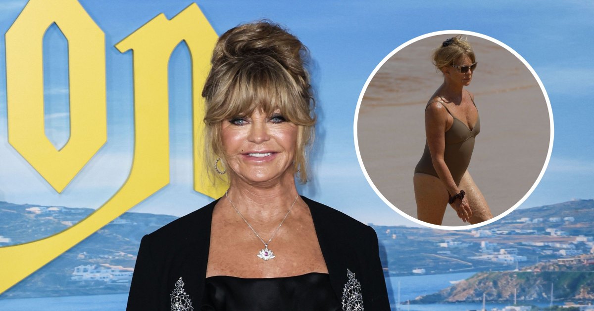 Goldie Hawn, 77, Shares Stunning Sunset Swimsuit Pic