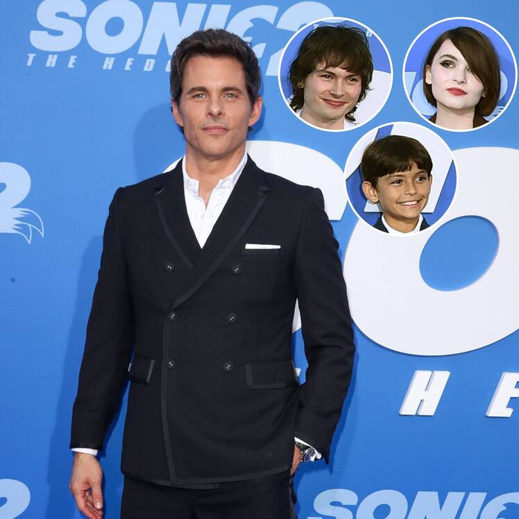 James Marsden’s Kids Make Rare Outing at ‘Sonic’ Premiere: Photos