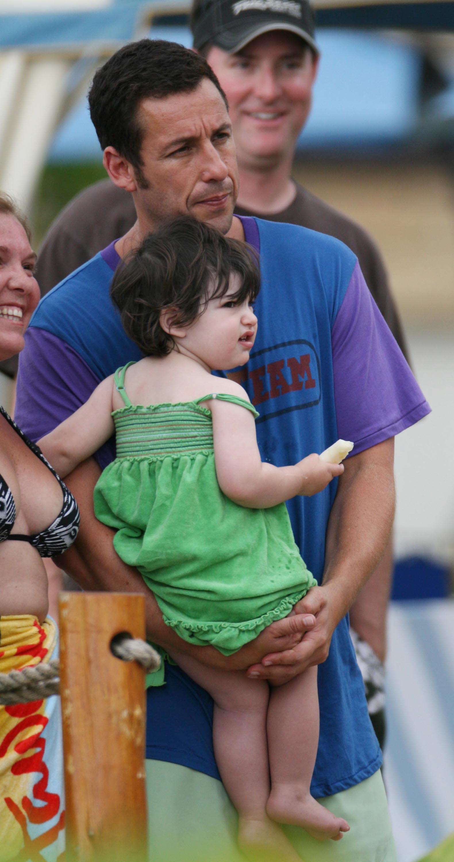 Every Time Adam Sandler and Daughters Sadie and Sunny Were in Movies  Together
