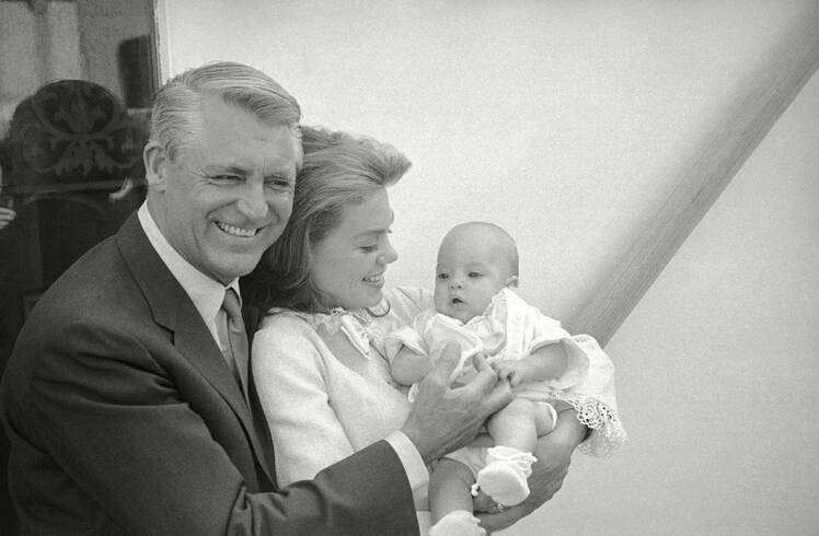 Cary Grant ‘Too Selfish’ to Have Kids Early On, Wife Says
