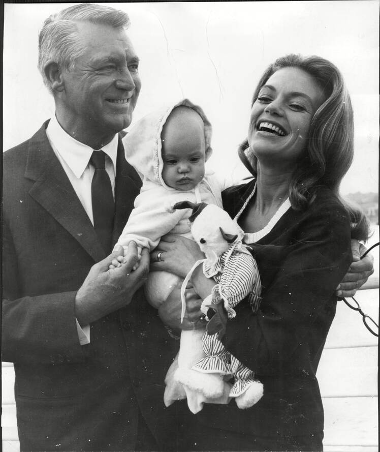 Cary Grant ‘Too Selfish’ to Have Kids Early On, Wife Says